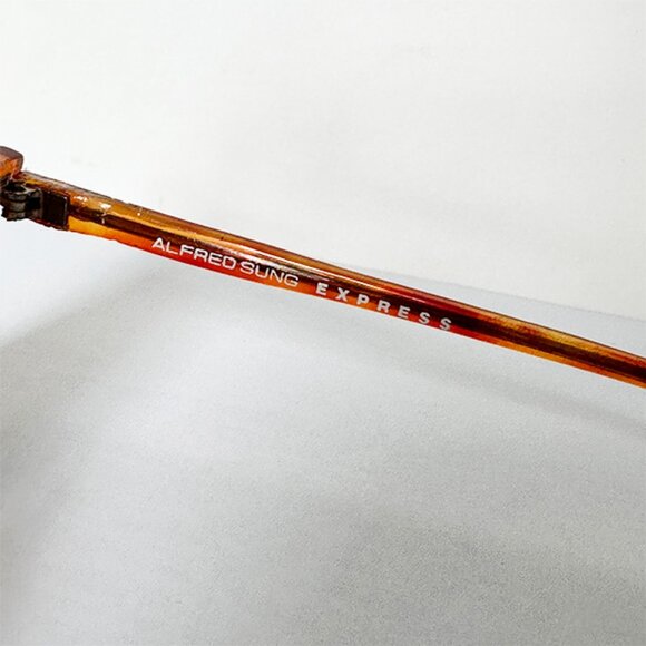 ALFRED SUNG - Vintage Women's Tortoiseshell Sunglasses - Picture 4 of 6